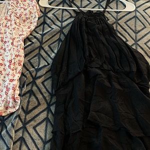 Women’s black dress tank